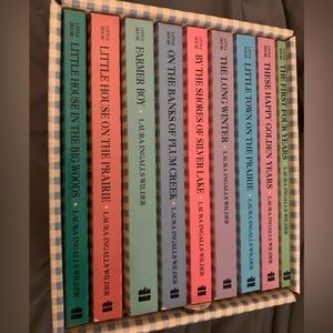 The Little House Books book set by Laura Ingalls Wilder